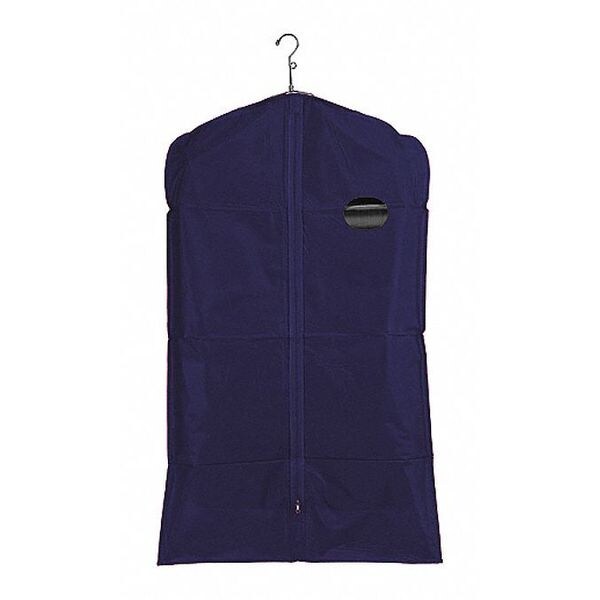 Econoco Suit Cover, Navy Blue, Medium Weight, PK100 - 40/NY