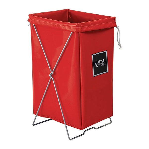 Royal Basket Trucks Steel/Vinyl Hamper Kit Red - G00-RRX-HBK