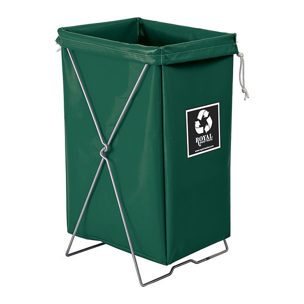Royal Basket Trucks Steel/Vinyl Enviro Hamper Kit Green - G00-EEX-EBK