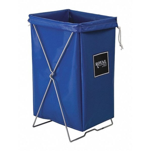 Royal Basket Trucks Steel/Vinyl Hamper Kit Blue - G00-BBX-HBK