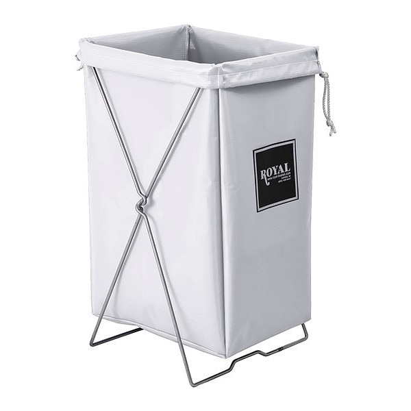 Royal Basket Trucks Steel/Vinyl Hamper Kit White - G00-WWX-HBK