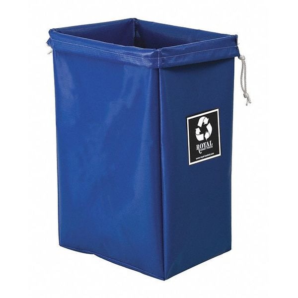 Royal Basket Trucks vinyl Enviro Hamper Bag Blue - G00-BBX-EBN