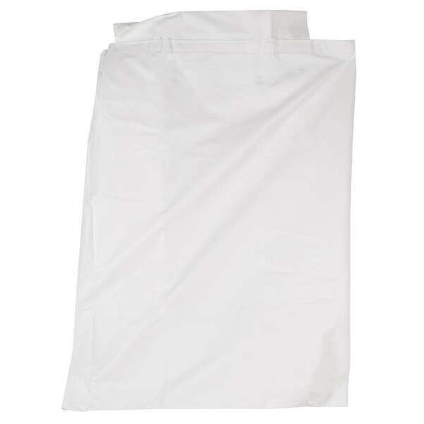 R&B Wire Products Open Top, Steel, Hamper Bag, White - 670RW