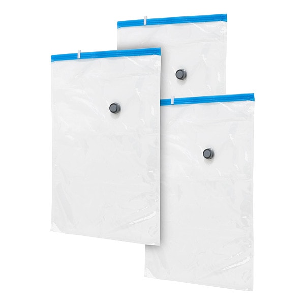 Honey-Can-Do Zip Seal, Plastic, Vacuum Storage Bag, Clear - VAC-01300