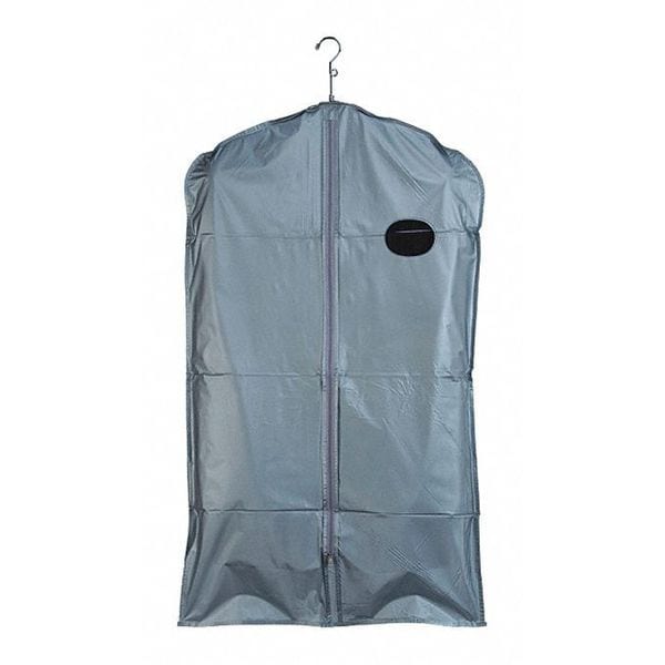 Econoco Suit Cover, Silver, Medium Weight, PK100 - 40/S