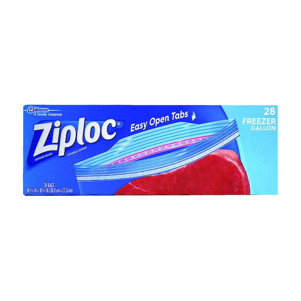 Ziploc Ziploc 1 gal Clear Freezer Bag 28 pk - 382