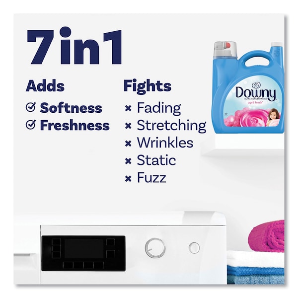 Downy Liquid Fabric Softener April Fresh 164 oz Bottle PK4 4PK - 80357127