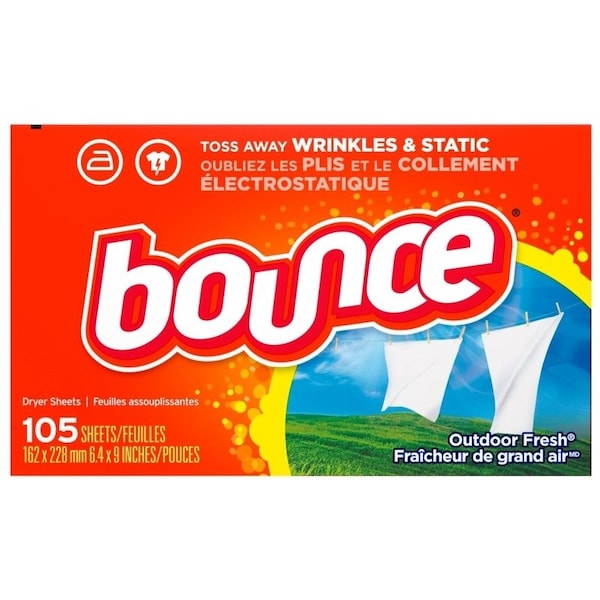 Bounce 82355 Fabric Softener Dryer Sheet, Fresh Linen - 23551