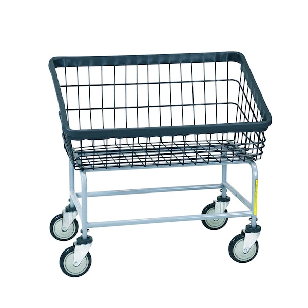 R&B Wire Products Dura-Seven Large Front Load Wire Laundry Cart, 3.75 Bushel - 200S/D7