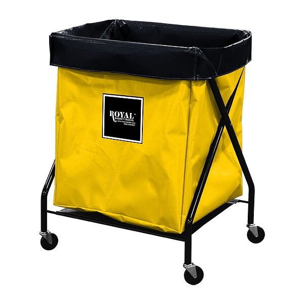 Royal Basket Trucks X-Frame Hamper, 150 lb Capac., 22" L - G06-YYX-XFA-3ONN