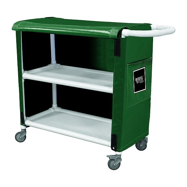 Royal Basket Trucks PVC Linen Cart, 600 lb Capac., 32" L - G32-EEX-2VA-3ULN