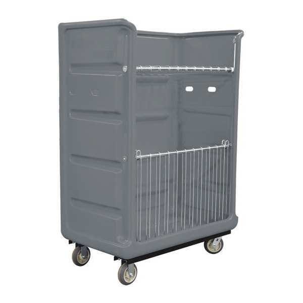 Royal Basket Trucks Turnabout Trk, 48 Cu ft., Gray, Wire, A - R48-GRX-TAA-6UNN
