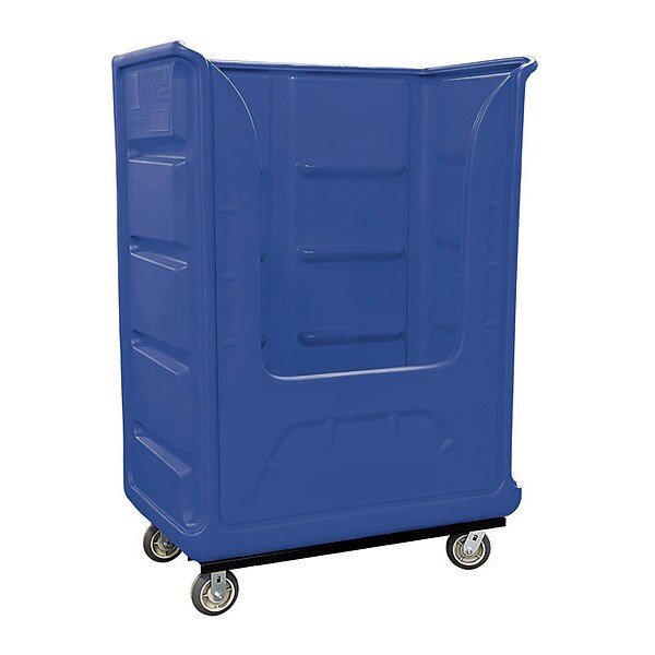 Royal Basket Trucks Bulk Poly, 48 Cu ft., Blue, C - R48-BLX-BPC-6UNN