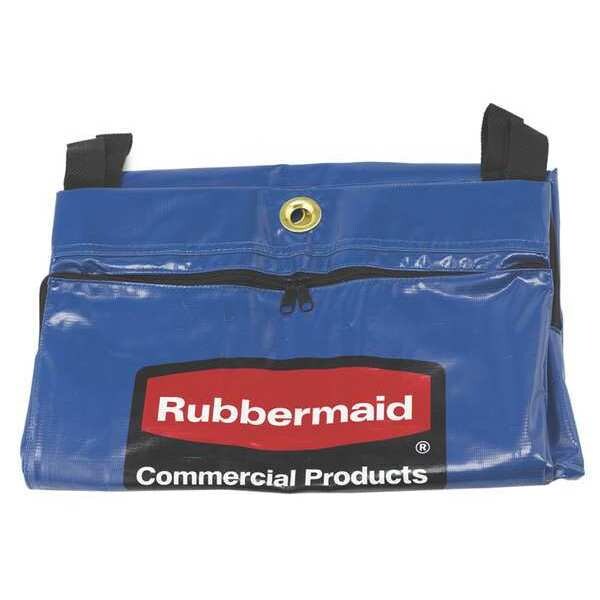 Rubbermaid Commercial Vinyl Recycling Cart Bag Blue - 1966883