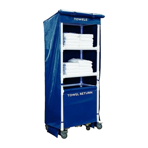 Royal Basket Trucks Towel Station, Navy Blue, Vinyl - G32-VVX-TSA-4ULN