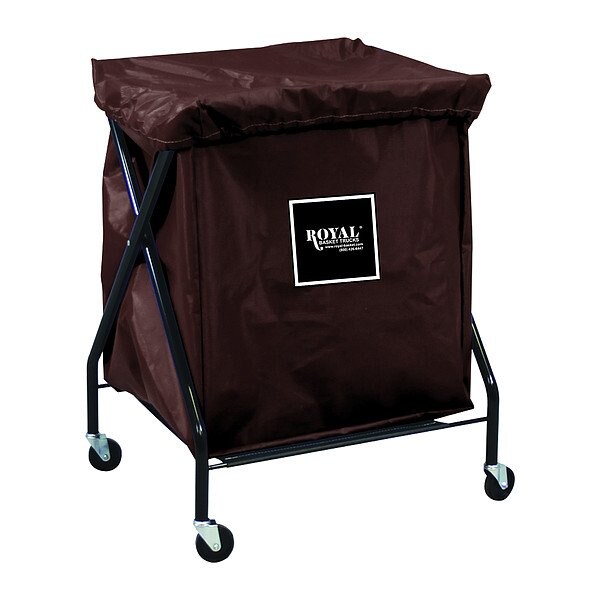 Royal Basket Trucks X-Frame Hamper, 150 lb Capac., 22" L - G06-NNX-XAA-3ONN