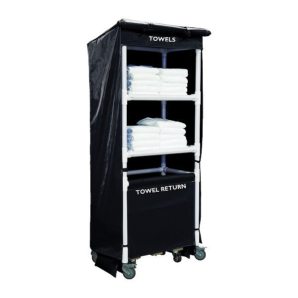 Royal Basket Trucks Towel Station, Blk, Vinyl - G32-KKX-TSA-4ULN