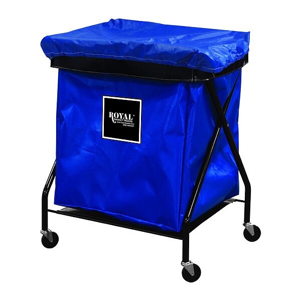 Royal Basket Trucks X-Frame Hamper, 150 lb Capac., 22" L - G06-BBX-XAA-3ONN