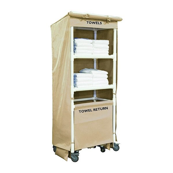 Royal Basket Trucks Towel Station, Tan, Vinyl - G32-TTX-TSA-4ULN