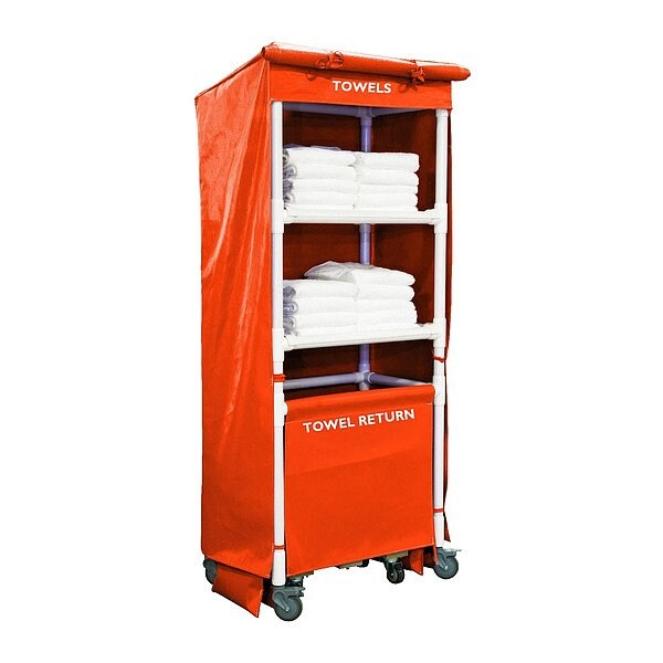 Royal Basket Trucks Towel Station, Orng, Vinyl - G42-OOX-TSA-4ULN