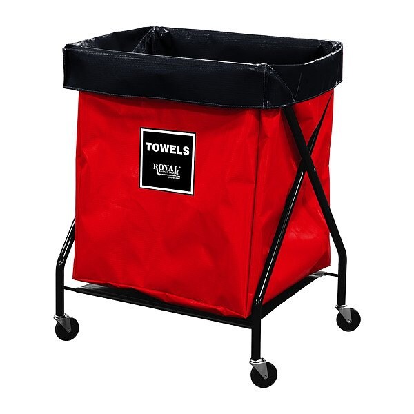 Royal Basket Trucks X-Frame Hamper, 150 lb Capac., 22" L - G06-RRX-XTA-3ONN