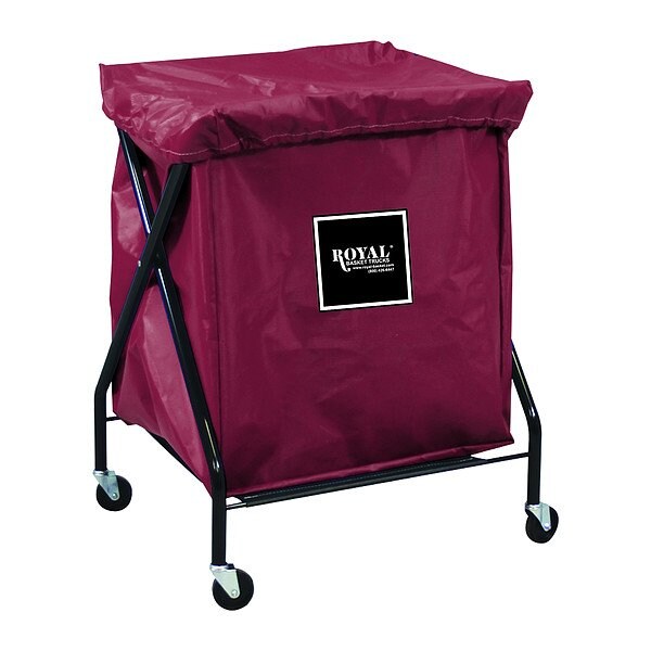 Royal Basket Trucks X-Frame Hamper, 150 lb Capac., 26" L - G08-MMX-XAA-3ONN