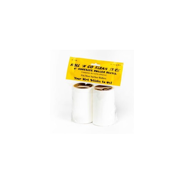 Crown Products Roll 'N Go Cleaning Tool Klean Stick Mini 4in Refills, 12 Rolls - - ADR-REFILL-4
