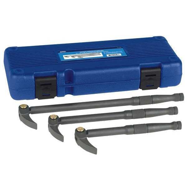 Otc Indexing Pry Bar Set, Pieces 3, Steel - 7175