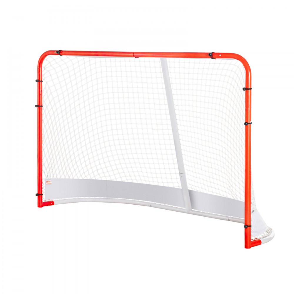 VEVOR Street Hockey Net Indoor Outdoor Steel Hockey Goal Set 72"x48" - QGQQM7248YCGPVGWDV0