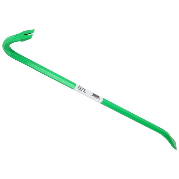Multicomp Pro Wrecking Bar, 23.6in. Length, 1.2in. Blade Width, Carbon Steel, Powder Coating Finish - MP012233