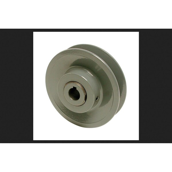 Light House Beauty 3.75 x 0.5 in. Plastic Iron Pulley - LI154012