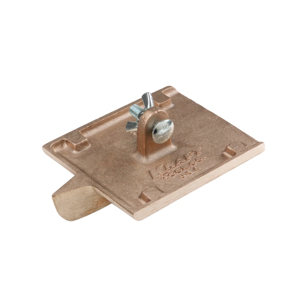 Kraft Tool Bronze Walking Groo, 8"x4-1/2" 1/4"R, 1"D - CC374-01
