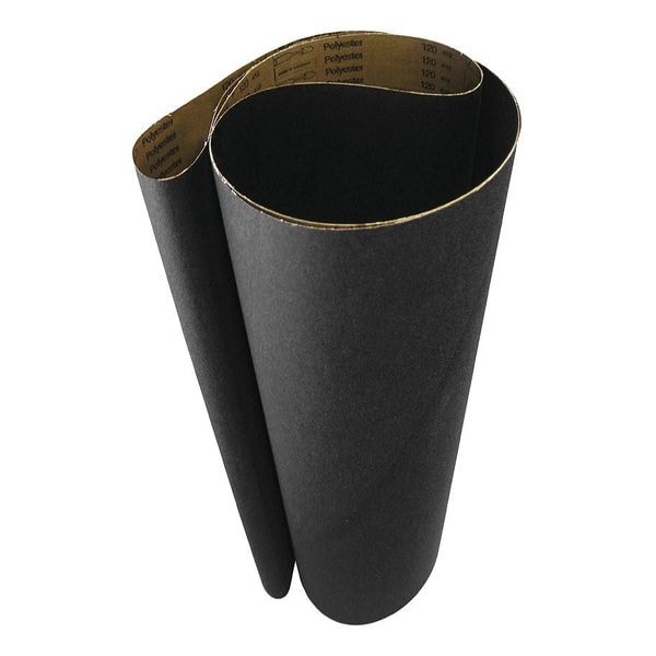 Banda abrasiva Vsm, grano 80, SC, 36 x 75", paquete de 2, recubierta, ancho de 36", largo de 75", grano 80, mediano, carburo de silicio - 74900.