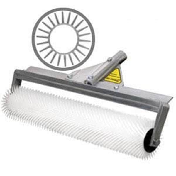 Midwest Rake Spiked Roller, Blunt, 24" L, 13/16" Spikes, Surfaces: Floors - 59724