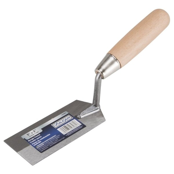 Vulcan Margin Trowel, 5 in L Blade, 2 in W Blade, Ergonomic Handle - DYT25753L