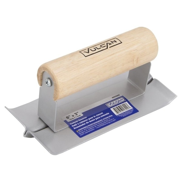 Vulcan Cement Groover, 1.125 in Radius, Steel Blade - 16900