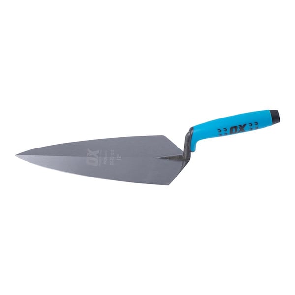 Ox Tools Pro Philadelphia Pattern Brick Trowel - OX Grip | 12" / 305mm - OX-P011212