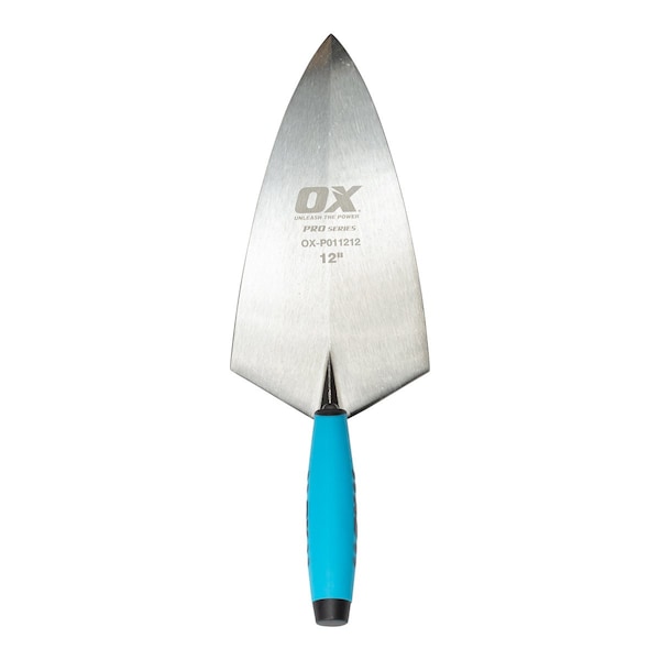 Ox Tools Pro Philadelphia Pattern Brick Trowel - OX Grip | 12" / 305mm - OX-P011212