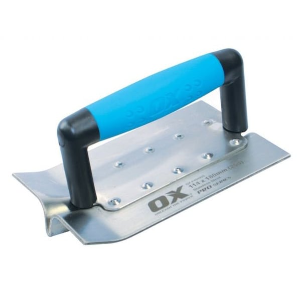 Ox Tools Pro 4-1/2"x7" Medium Groover Stainless Steel 1" deep x1/2" wide - OX-P404925