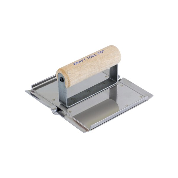 Kraft Tool SS Groover w/Wood Hdl, 6"x6" 3/8"D 1/4"R - CF599