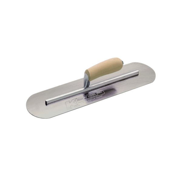 Kraft Tool Carbon Steel Pool Trowel, 18"x5 - CF450