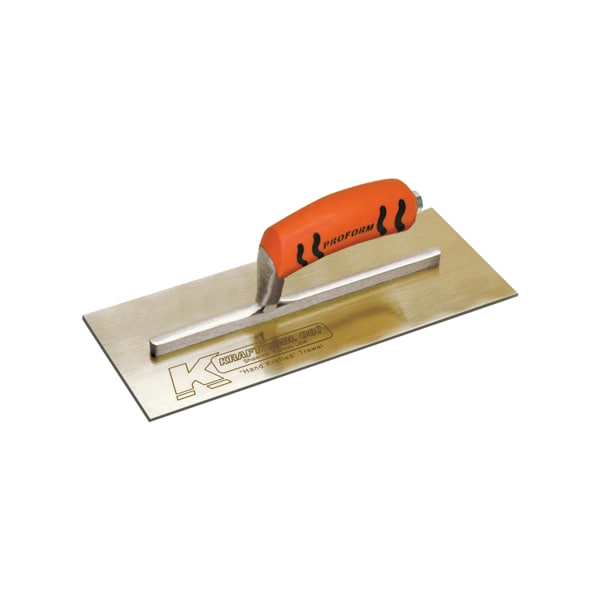 Kraft Tool Golden Stainless Steel Trowel, 12"x5 - PL459PF