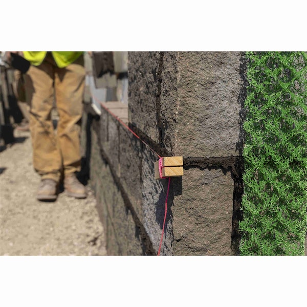 Marshalltown Mason's Line, Archaeology Line, Braided Nylon, 250 feet Line, #18, Pink - 631