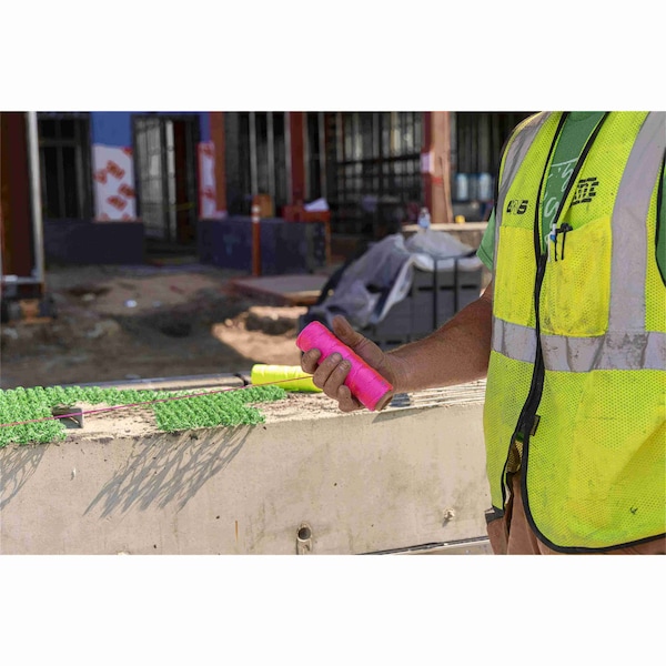 Marshalltown Mason's Line, Archaeology Line, Braided Nylon, 250 feet Line, #18, Pink - 631
