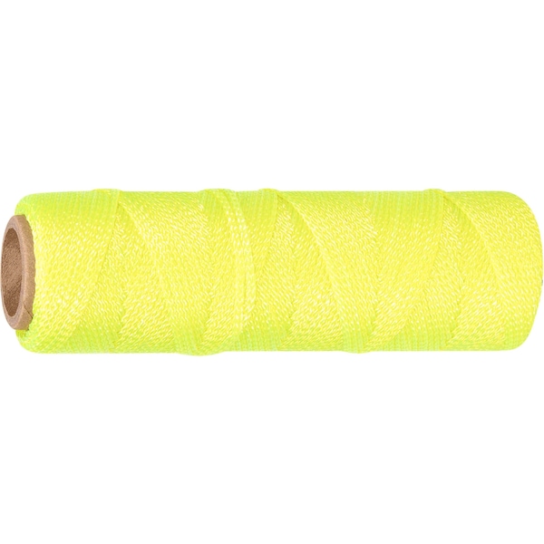 Marshalltown Mason's Line, Archaeology Line, Braided Nylon, 250 feet Line, #18, Yellow - 632
