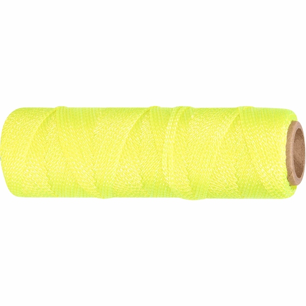 Marshalltown Mason's Line, Archaeology Line, Braided Nylon, 250 feet Line, #18, Yellow - 632