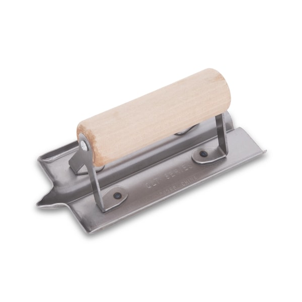 Qlt Steel Hand Groover, Concrete Hand Groover, 6 x 3 inch Groover, 1/2 inch Groove Depth - CG396