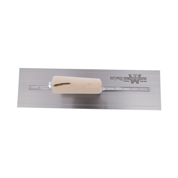 Marshalltown Concrete Finishing Trowel, High Carbon Steel Trowel, Concrete Trowel, 16 x 4 inch Trowel - MX66