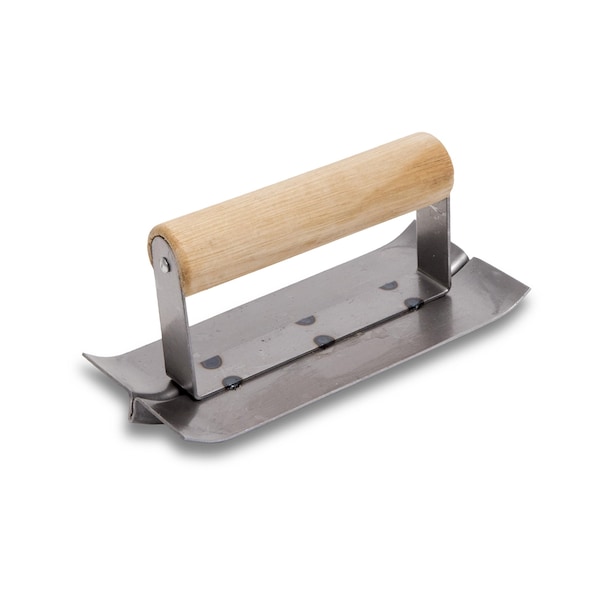 Qlt Concrete Hand Groover, Steel Hand Groover, 6 x 2 3/4 inch, 1/2 inch Groove Depth - 91