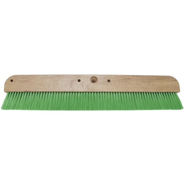 Marshalltown Wood Backed Concrete Brooms, Nylon Concrete Broom, Texture Broom, 24 inch Broom - 6560